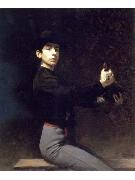 Ramon Casas i Carbo Self portrait as a flamenco dancer oil painting reproduction